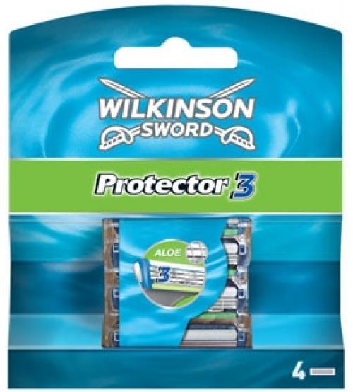 Wilkinson Sword 70051310 Mens Protector 3 - 4 Blades